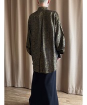 Blue Horigon jacquard fabric shirt-4871-9