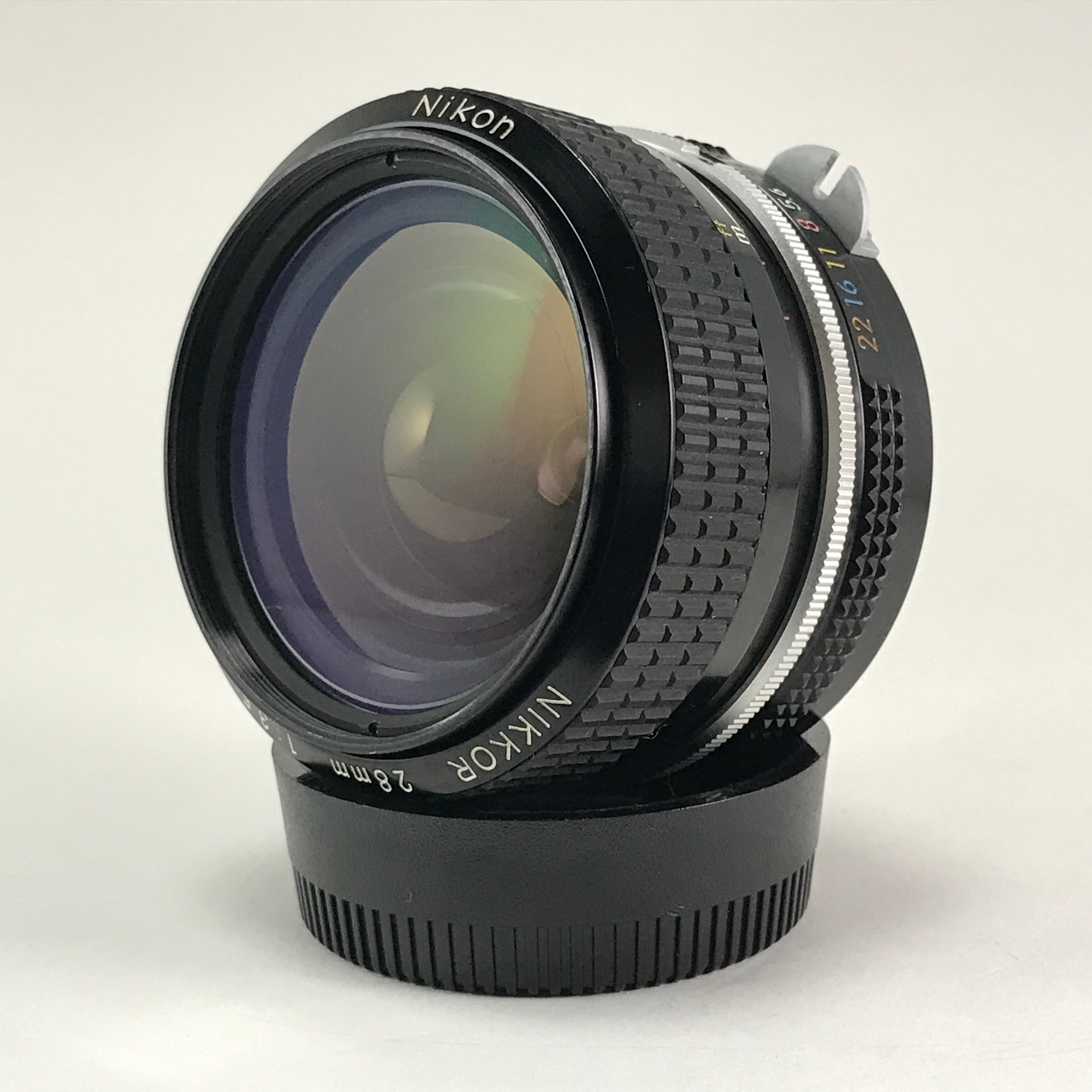 美品 Nikon Nikkor 28mm F3.5 テスト済　#23 5-1-5