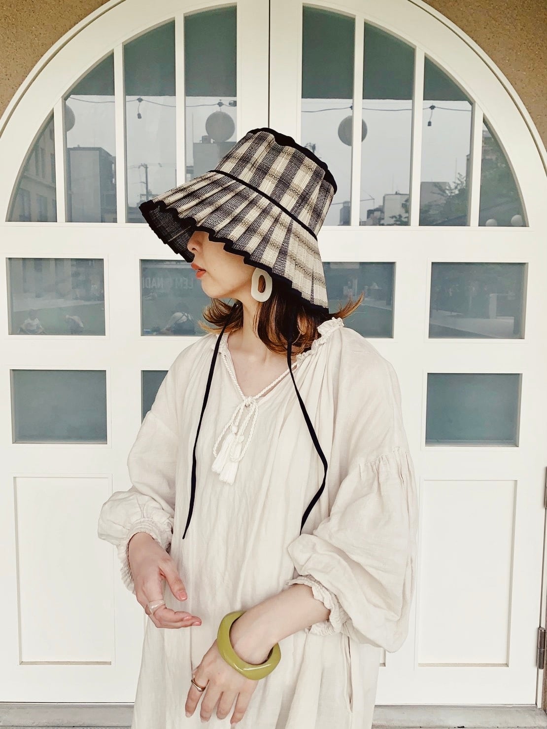 別注》Kyoto | Bespoke Capri Hat by ORIÉNT MILLINERY X LORNA MURRAY