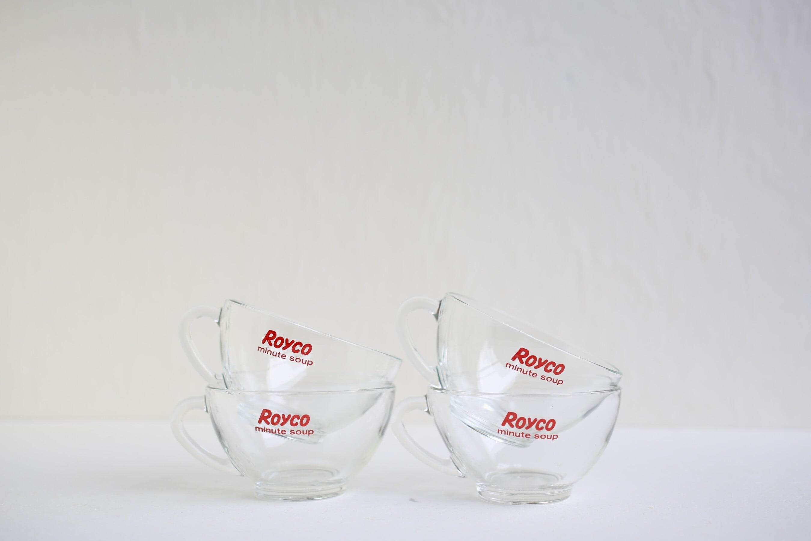 フランス アンティーク ヴィンテージ arcoroc アルコロック社『ROYCO