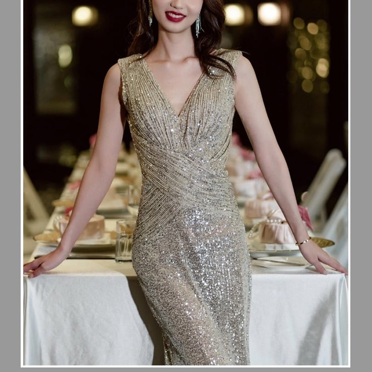 フィッシュテールスパンコールドレスD1272 | 演奏会・ステージ