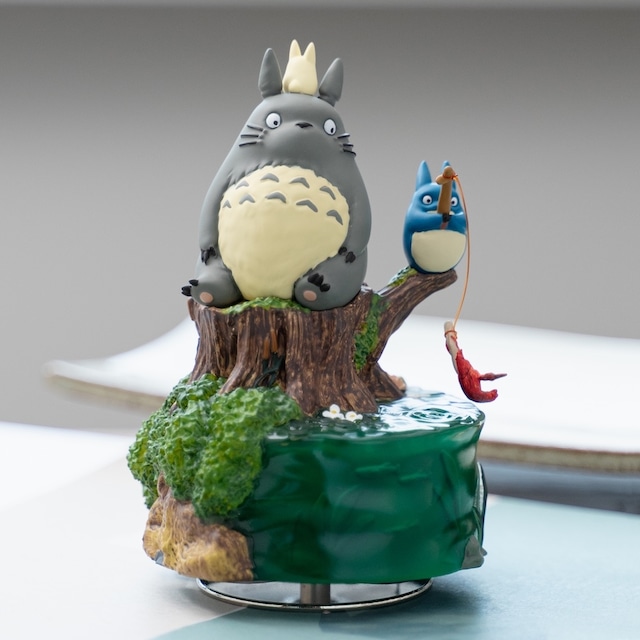 となりのトトロ　オルゴール　トトロたちの釣り日和（9597）