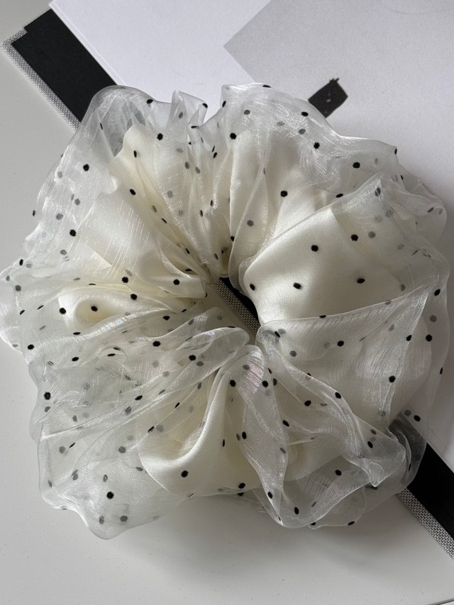 《即納》dot sheer chouchou