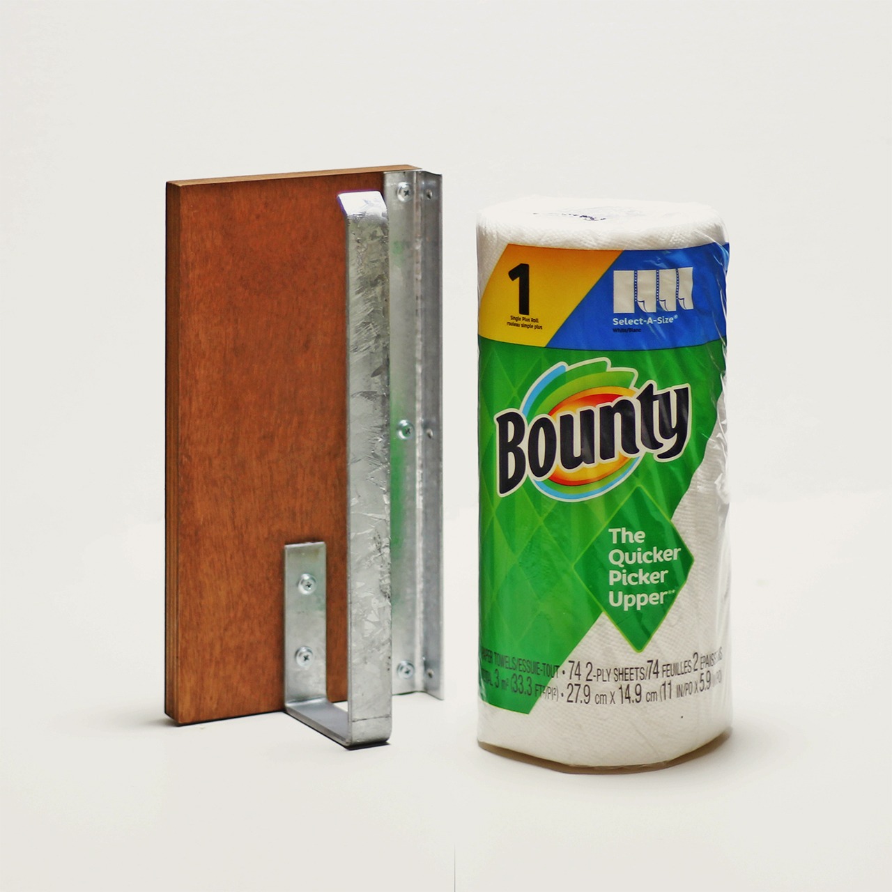 ■送料無料■ キッチンペーパーホルダー｜BOUNTY（バウンティ）用｜ドブ付けメッキ