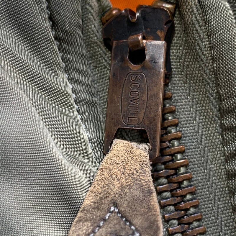 レア⭐︎US.AIR FORCE⭐︎(MC)MA-1ベスト USAF MA-1（裏グレー）フライトジャケット MIL-J-8279B