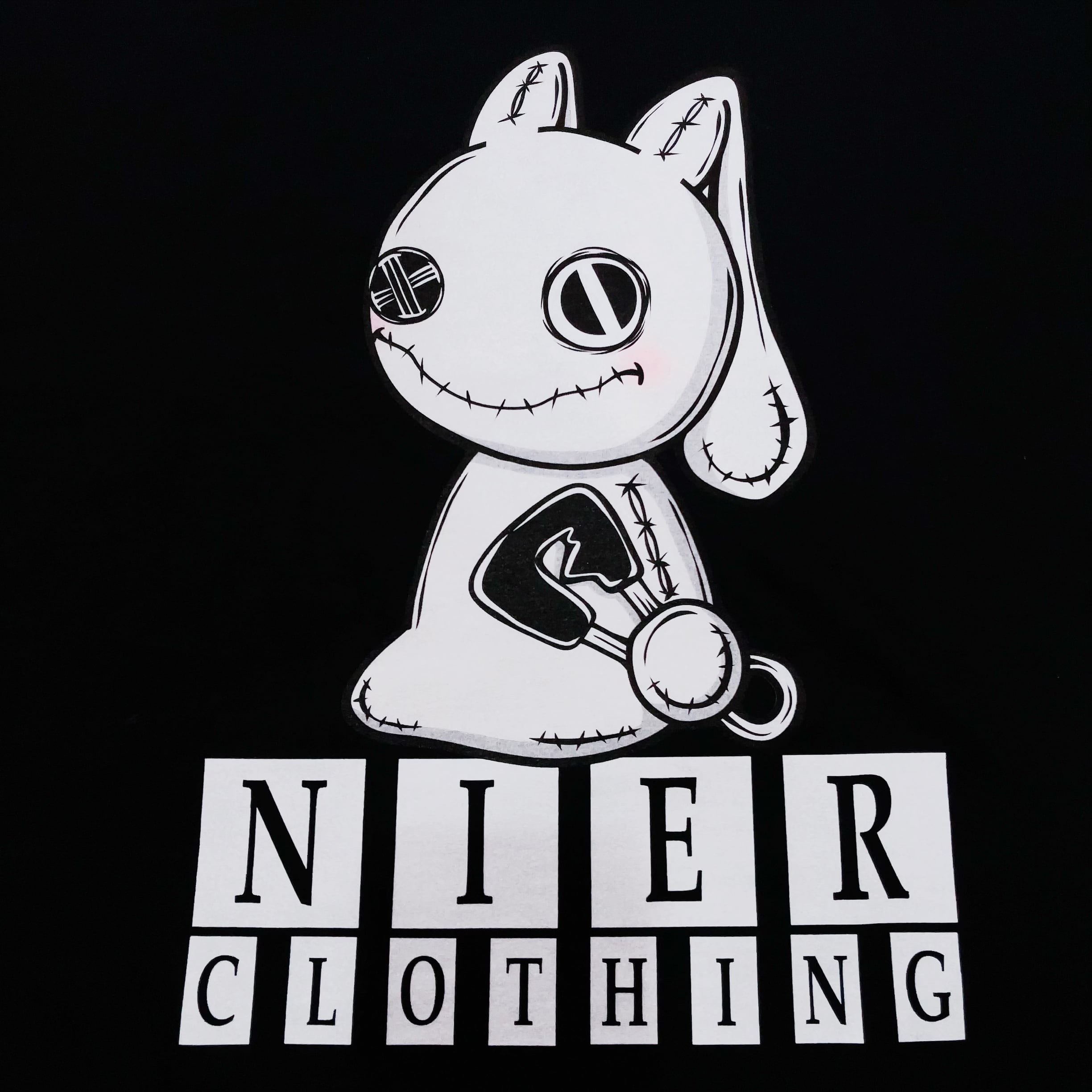 BLACK NieRちゃんCUTSEW NIER CLOTHING