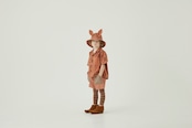 〈 eLfin Folk 24SS 〉 Noctua Beast Bucket Hat / elf-241A10 / 帽子 / brick red