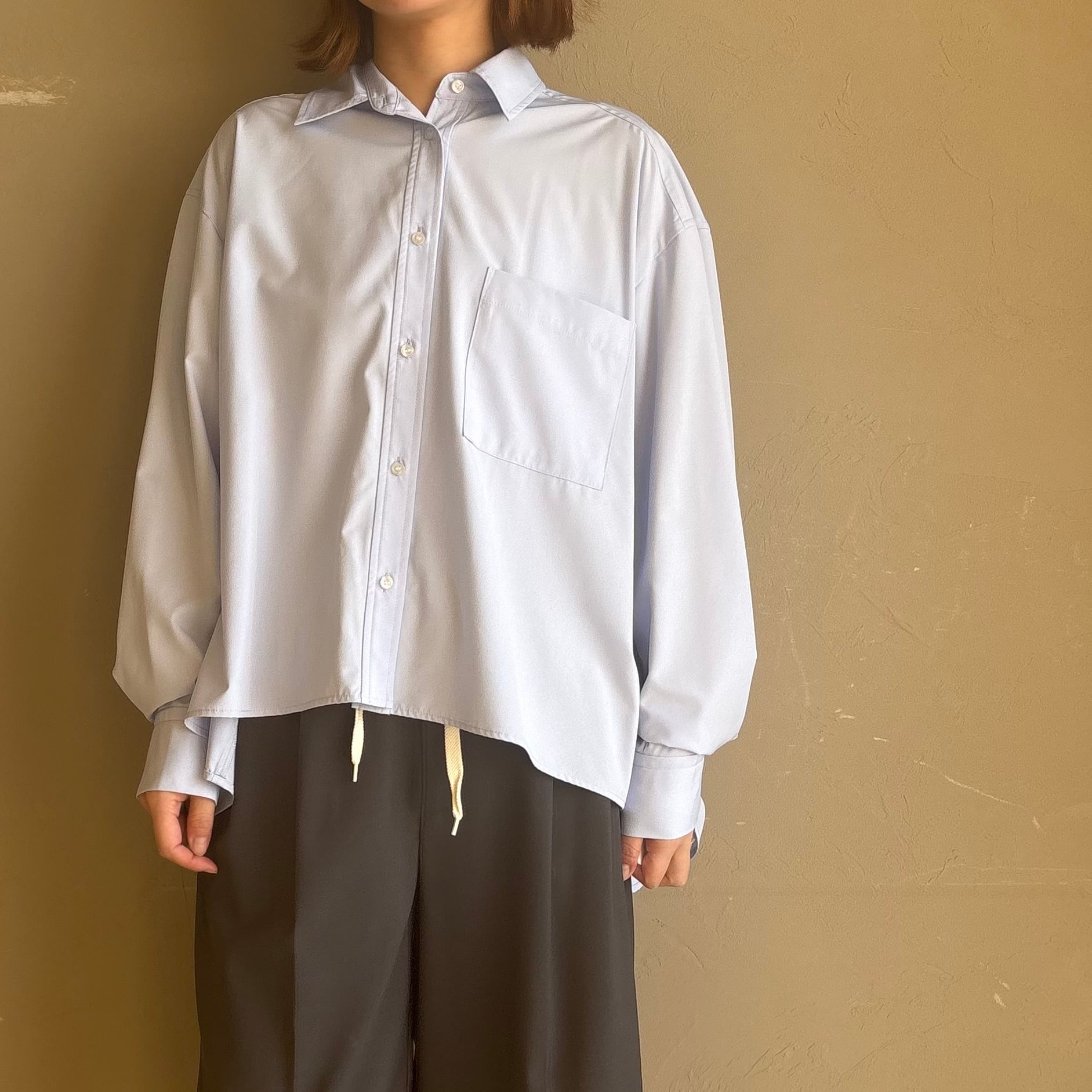 NUS 】バックロゴプリントシャツ | valance 福井｜レディース セレクト