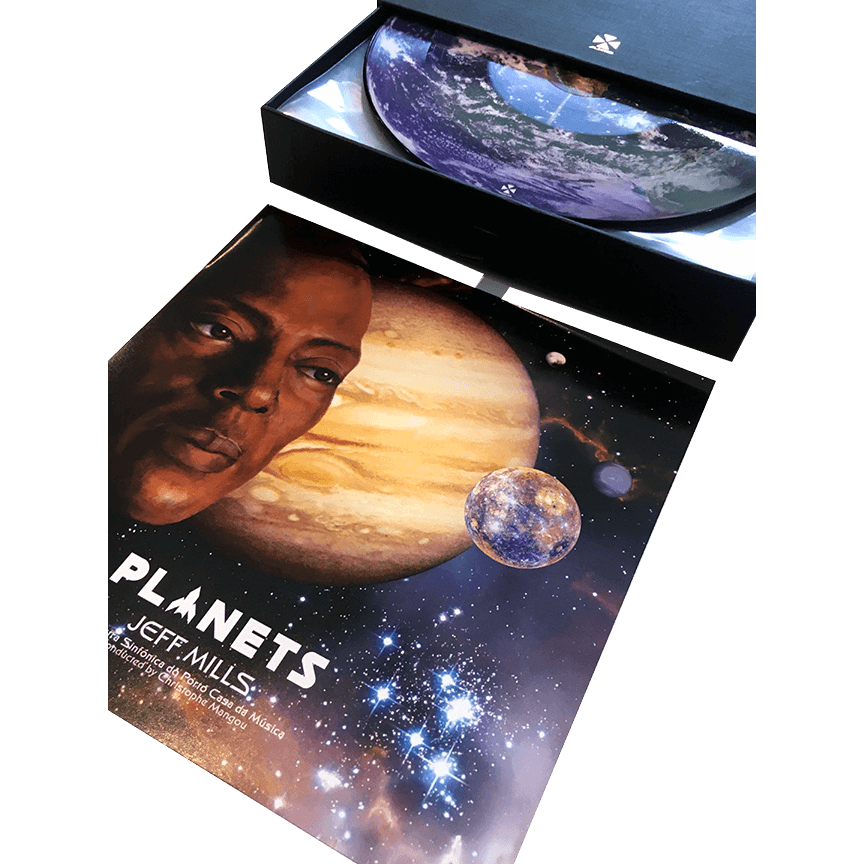 【数量限定】ジェフ・ミルズ - Planets 7インチアナログ盤×9枚組・ボックスセット - 画像5