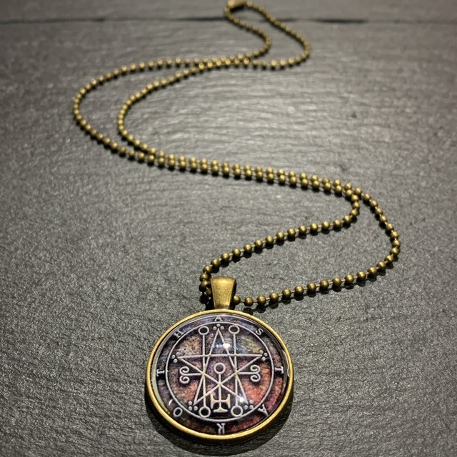 ソロモン72柱 悪魔アスタロト のシジル ネックレス 異世界雑貨屋