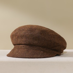 英国レトロ風キャスケット 2color W10411