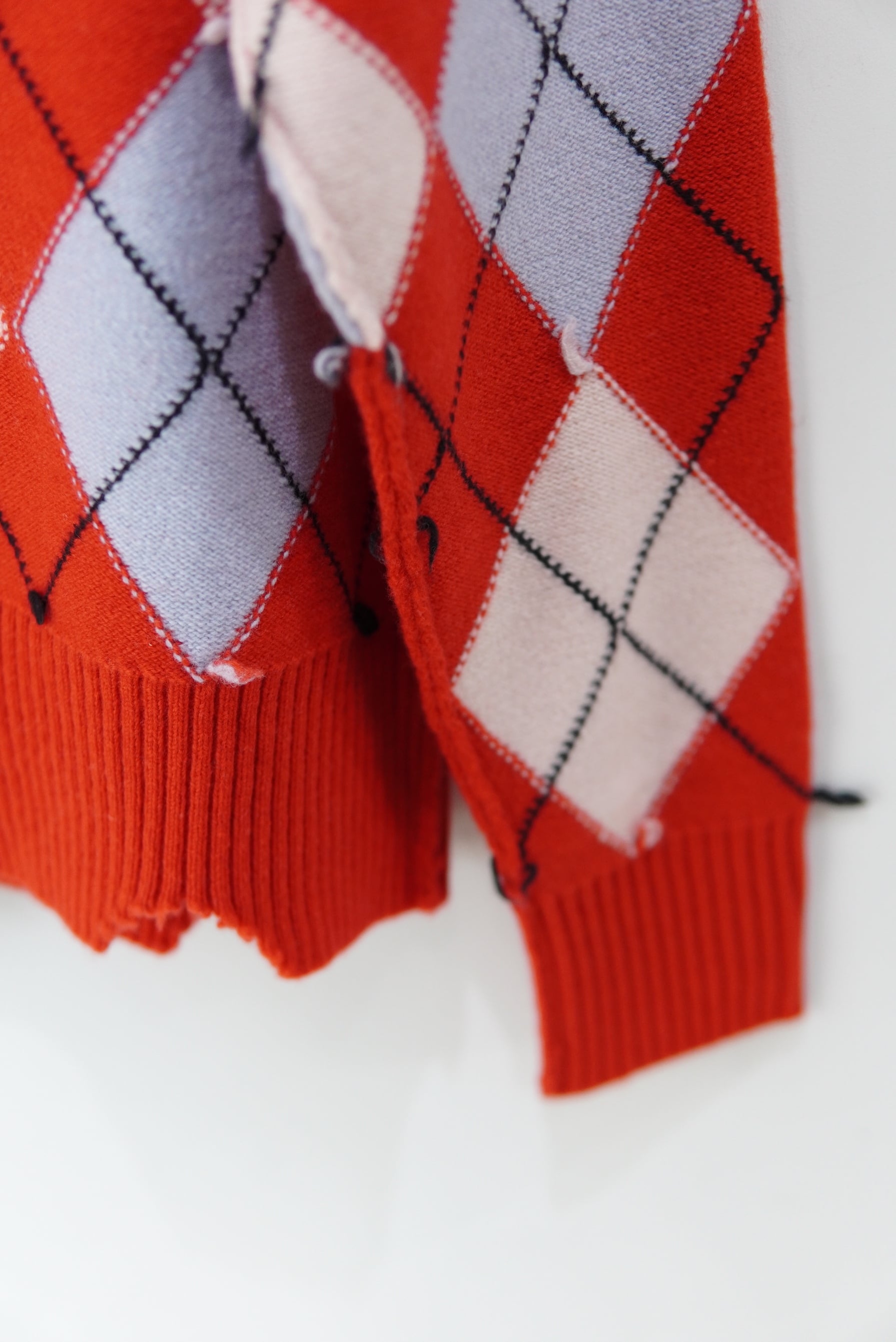 MASU / DIAMOND SCRAPED SWEATER | POETRY