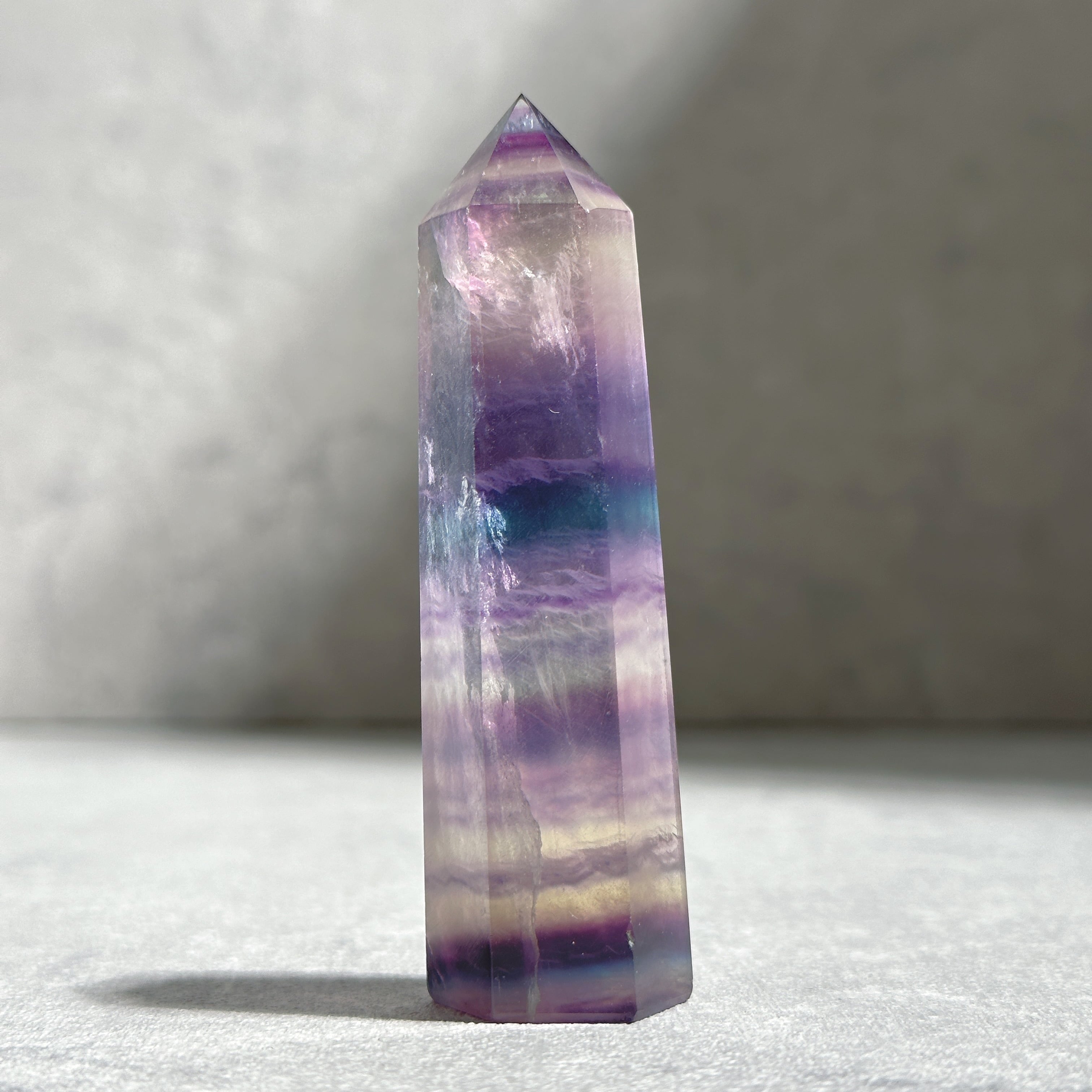 レインボーフローライト タワー型23◇ Rainbow Fluorite ◇天然石