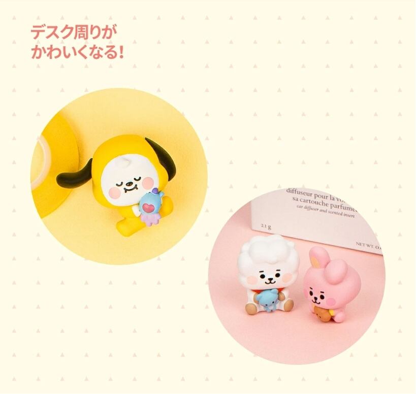 国内正規品 BT21 公式ライセンス品 ベビーモニターフィギュア かわいい