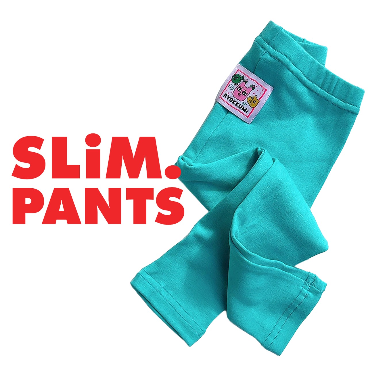 [受注生産] SLiM.Leggings - Turquoise