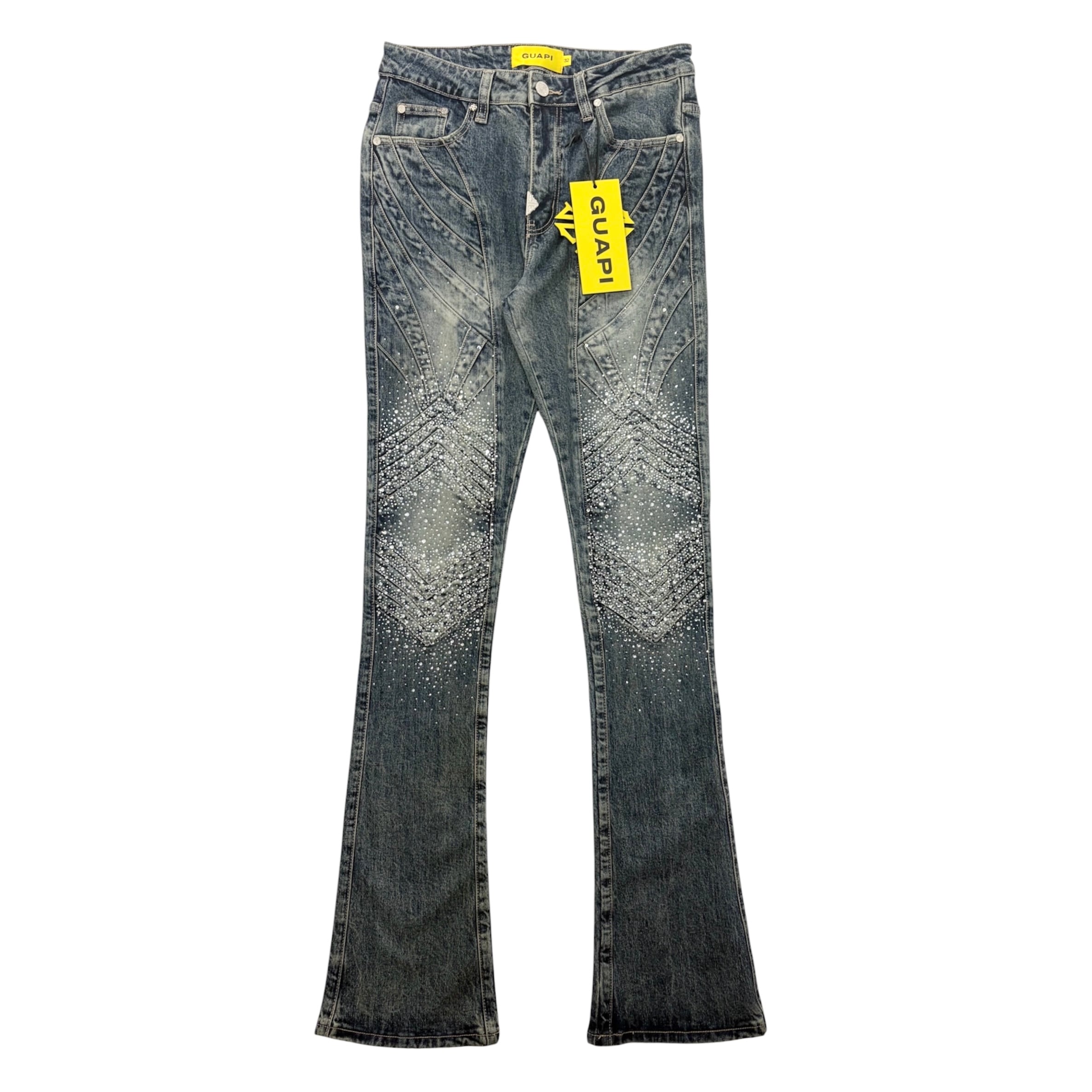 GUAPI -Vintage Blue Paisley Denim- | Highflyer