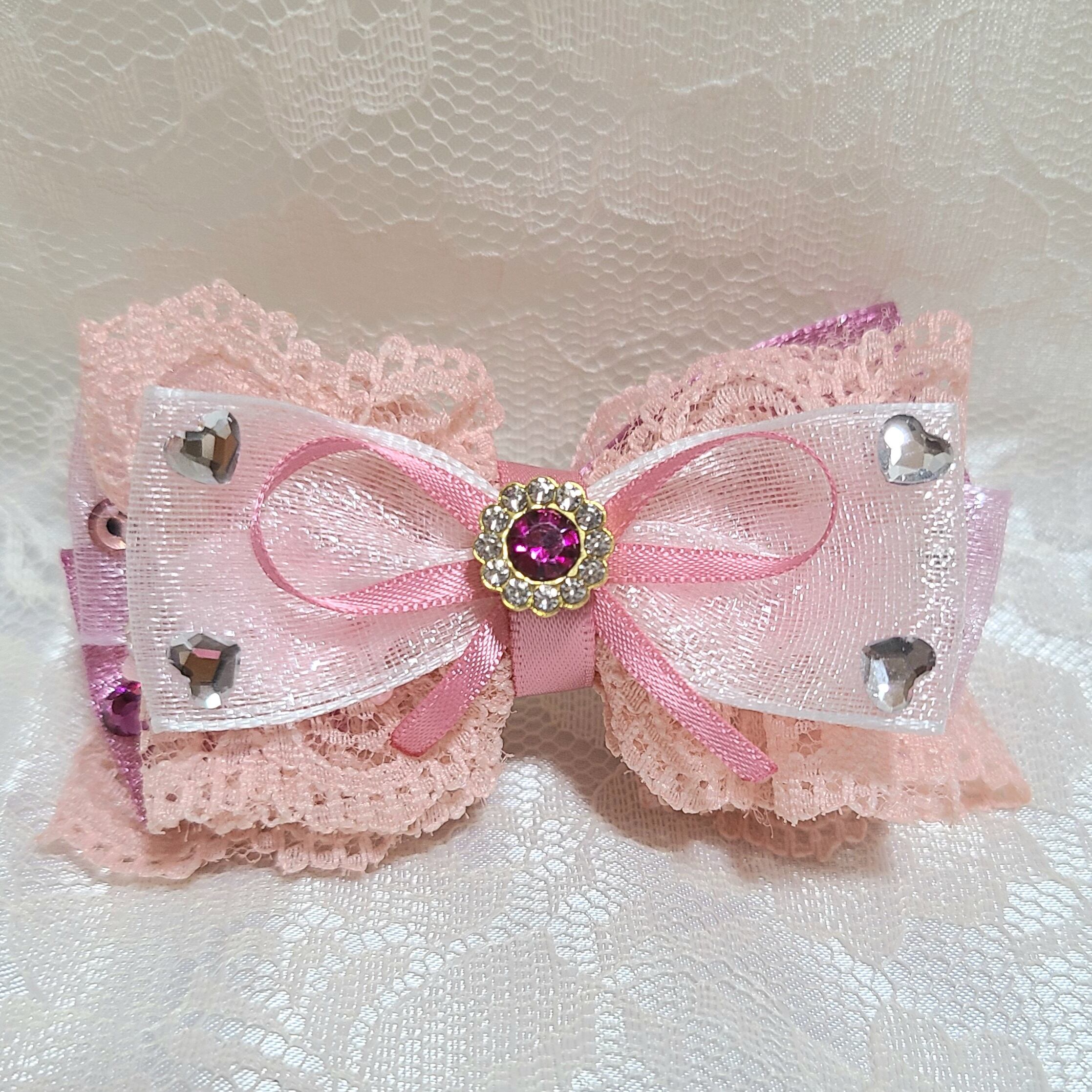 幅広シュシュ、ハロウィン限定、スイートロリータ(イエロー)わんちゃん