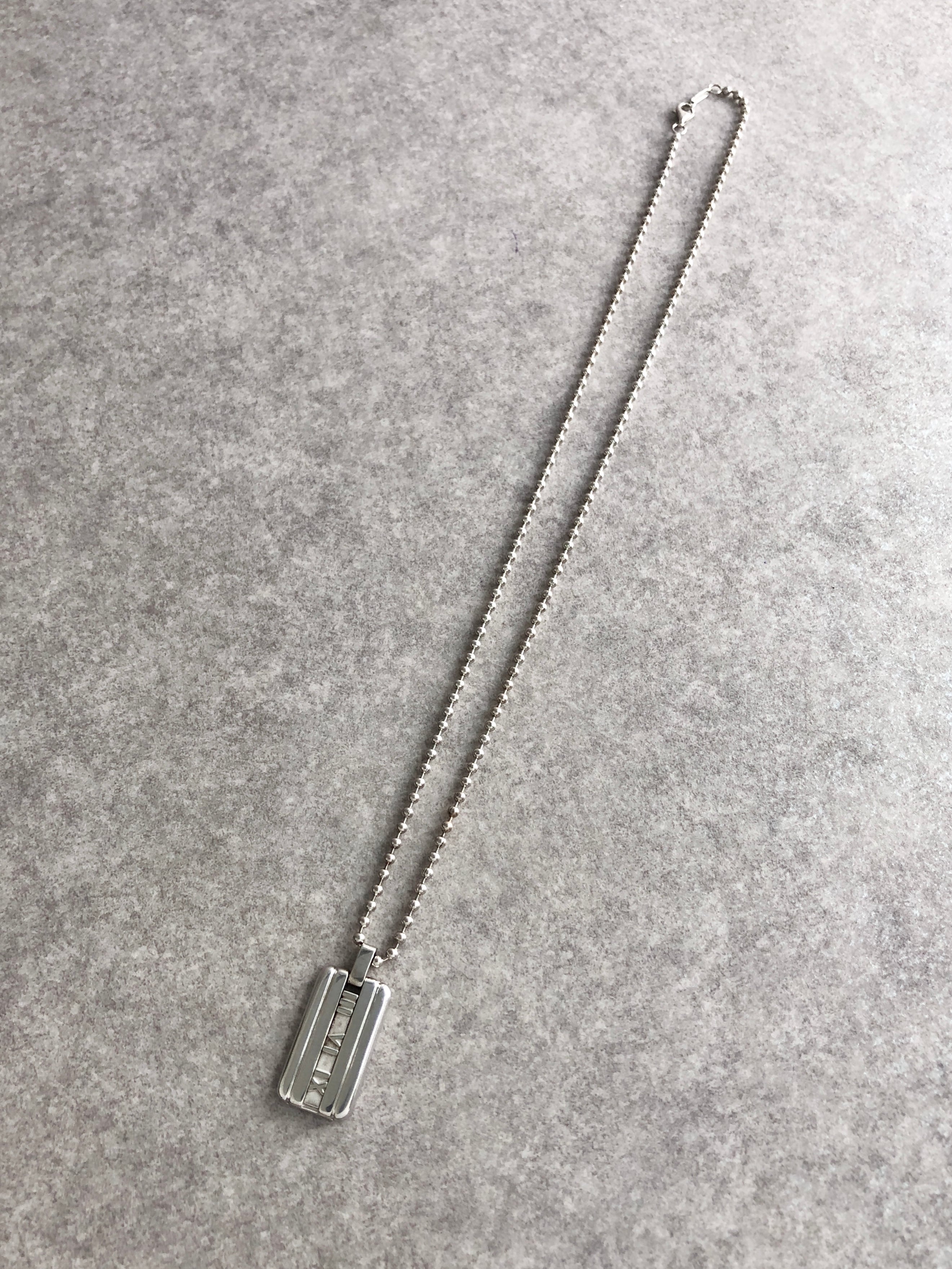 Tiffany & Co. ティファニー ネックレス シルバー アトラス 925