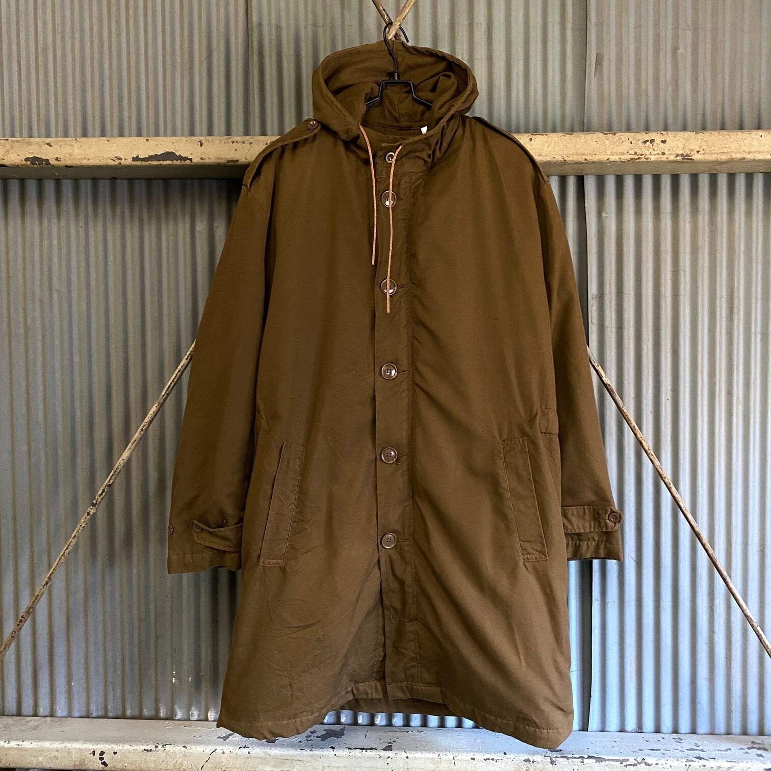 85年納品 南アフリカ防衛軍 WARM COAT ミリタリー モッズコート