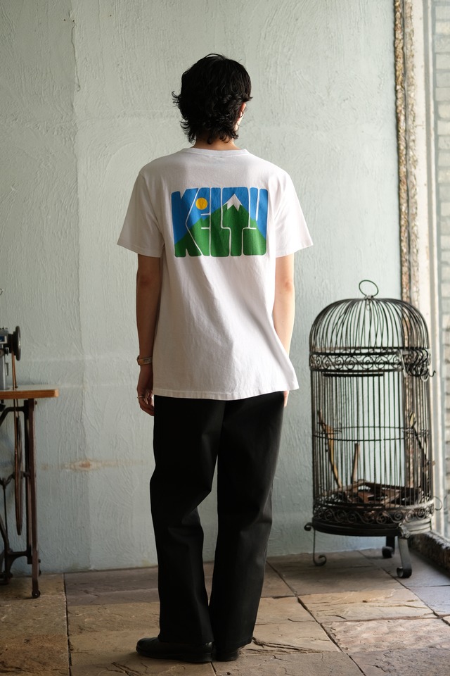 Utah／90's "KELTY" print t-shirt