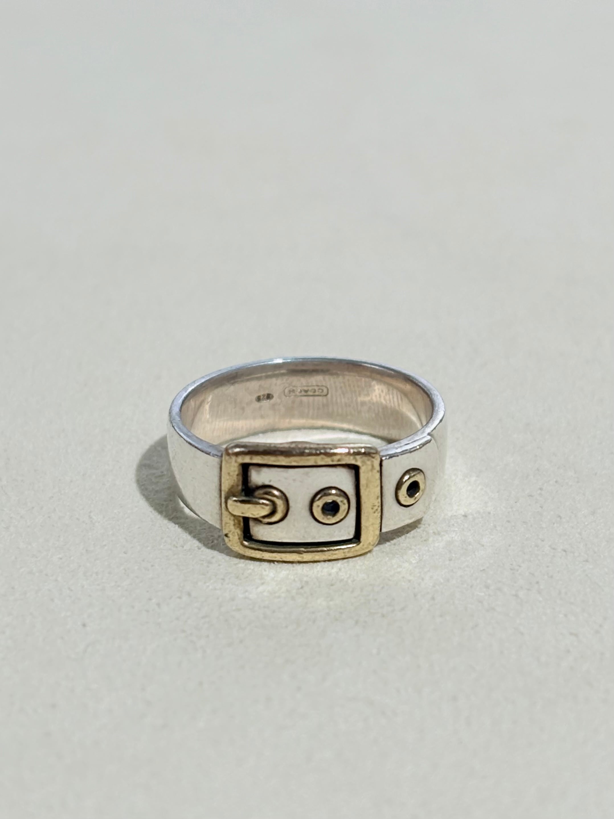 Belt Buckle Ring #14 -COACH-