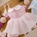 S.M/即納【todley】Blooming Hanbok Dress (Pink)