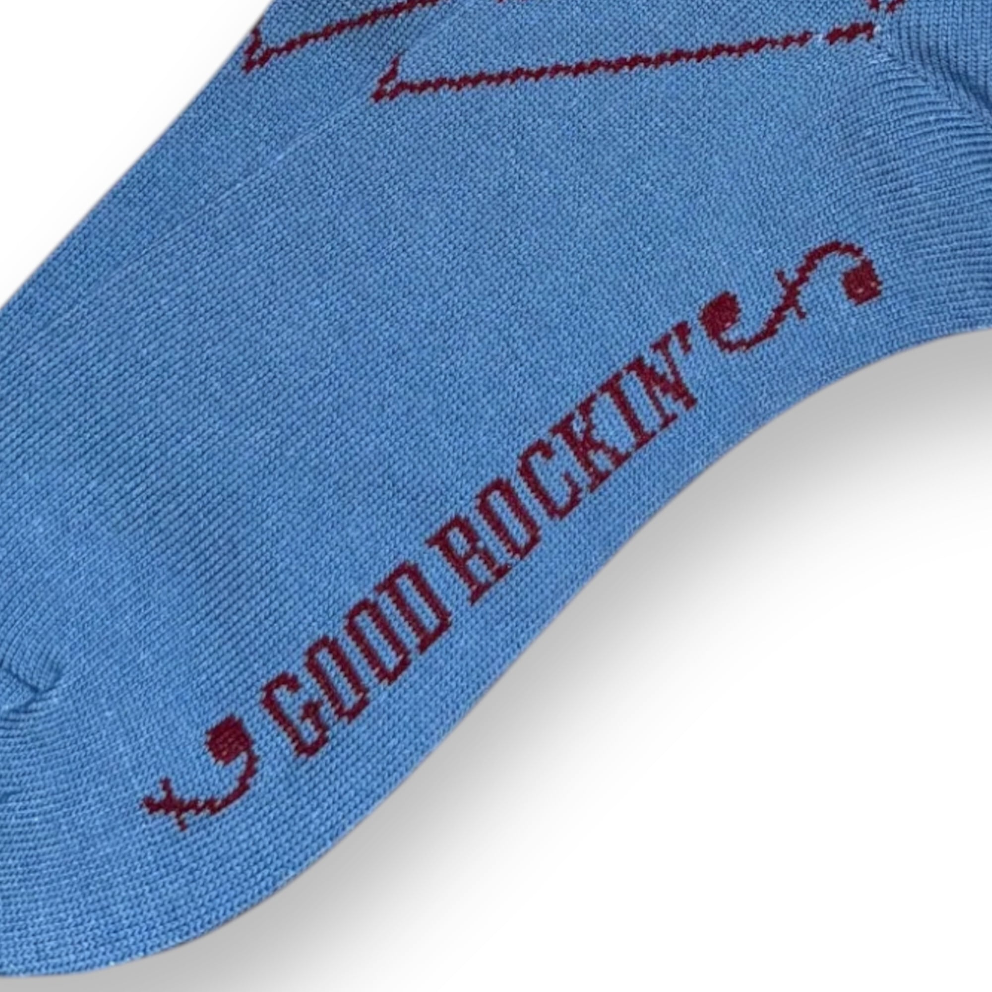 ヴィンテージスタイルダイア柄ソックス-2 GOOD ROCKIN' ロカビリー