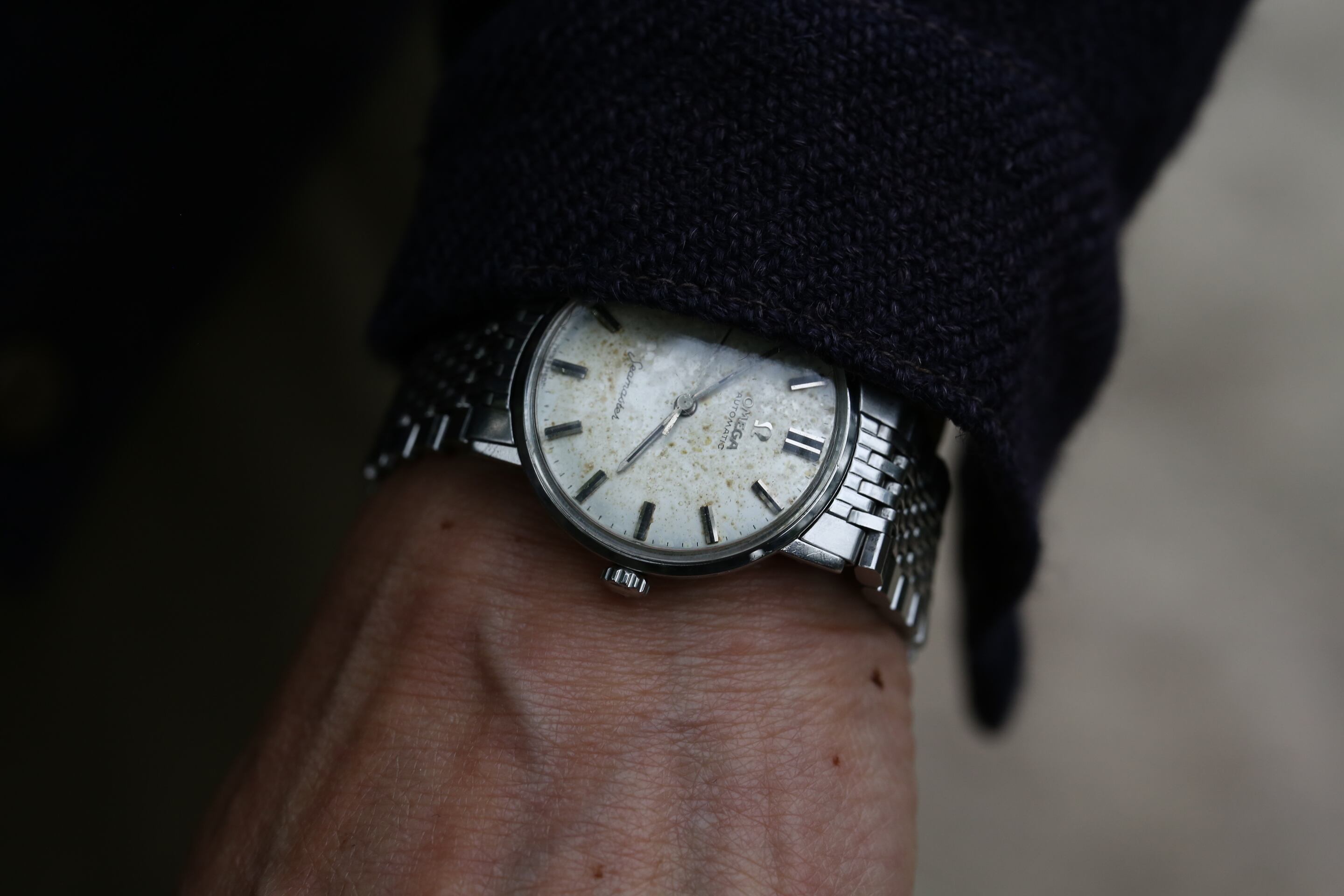 OMEGA】 1960's オメガ シーマスター ”Non De ville” 枯れダイヤル