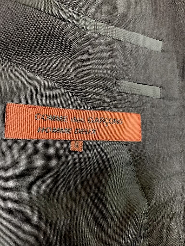Solid Color Design Tailored Jacket "COMME des GARÇONS HOMME DEUX"