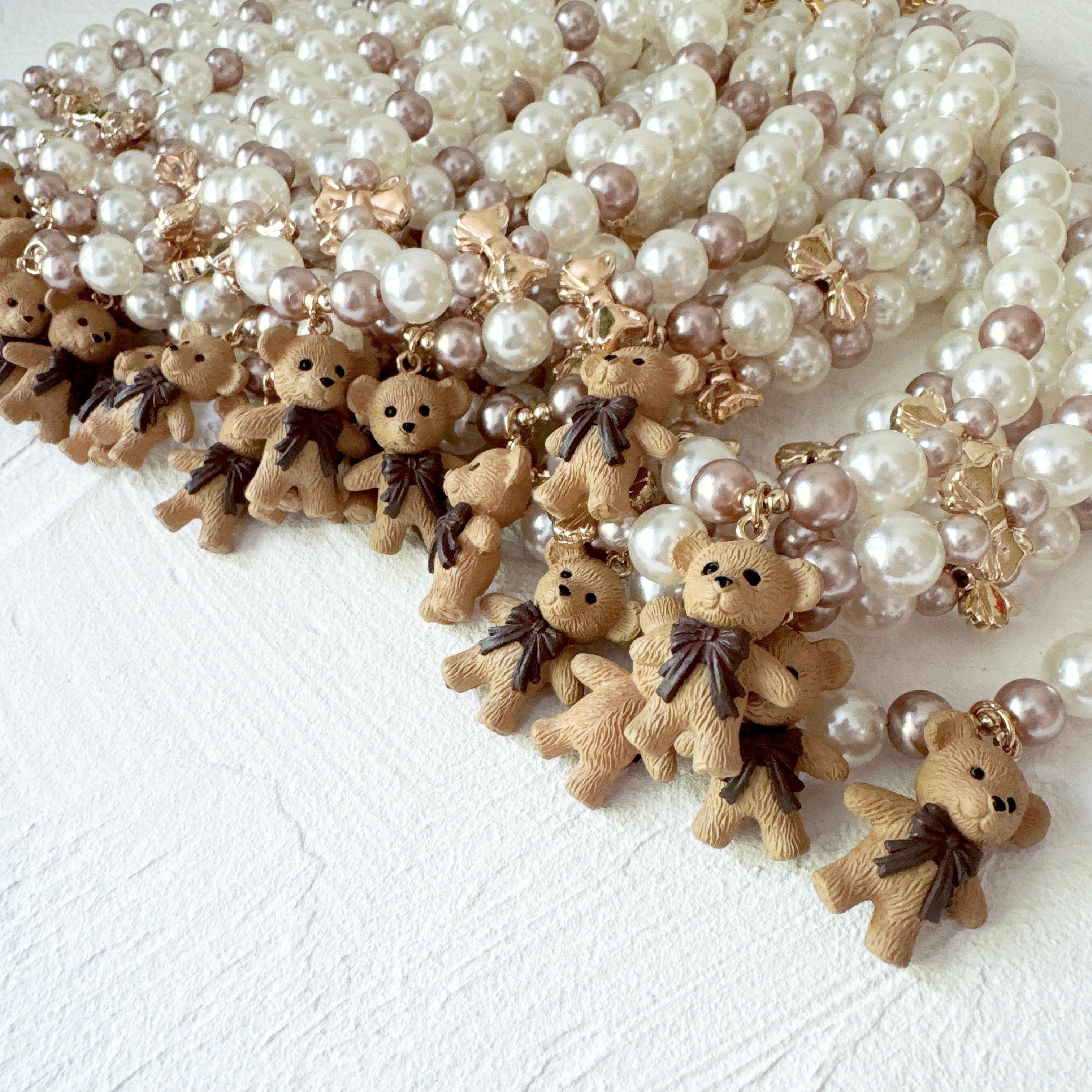 3Dくまさんネックレス