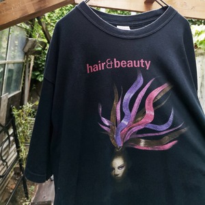 [L] Euro hair beauty tee