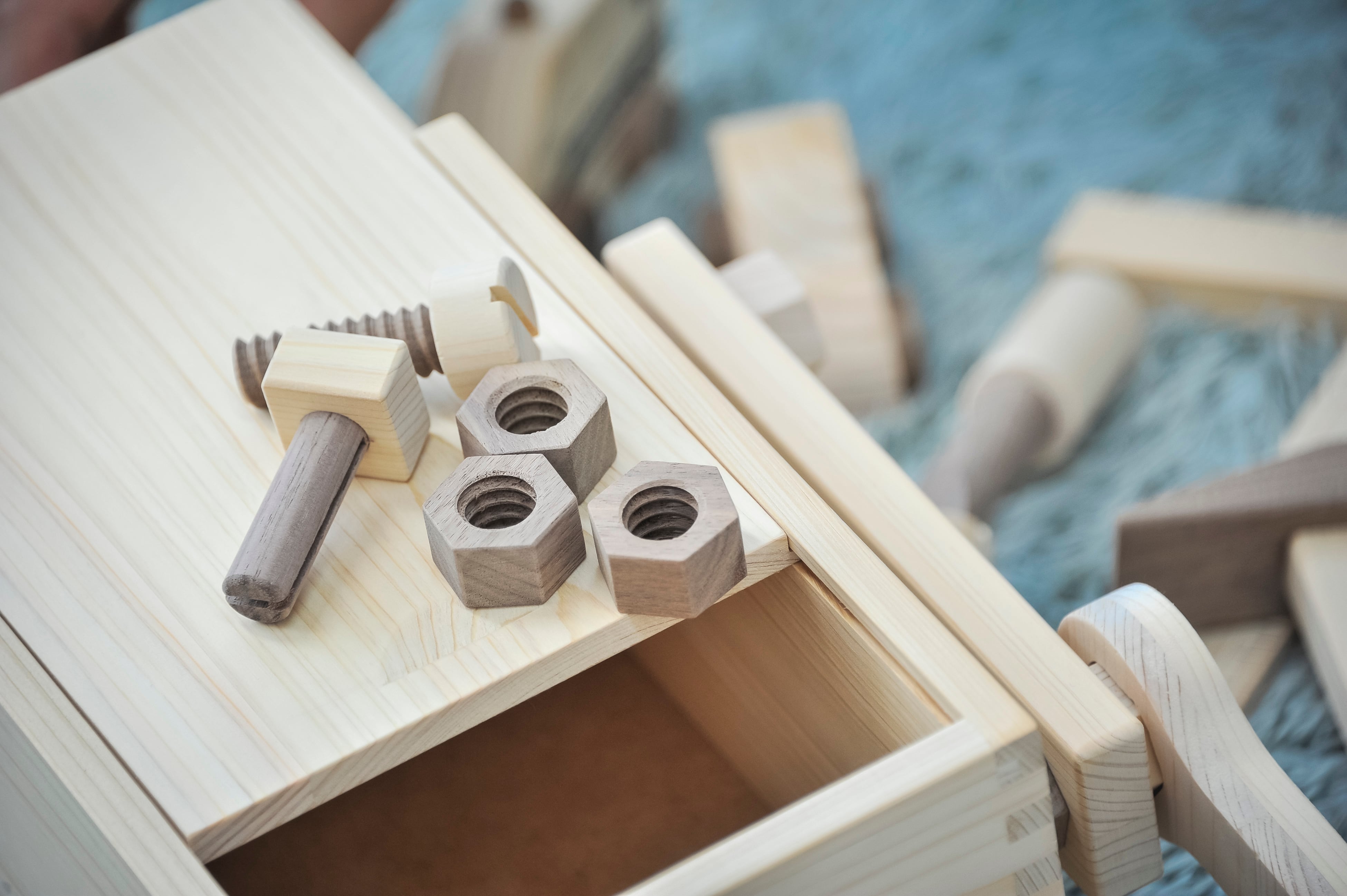 大工セット WORKING SET | 木のおもちゃ 知育 巧緻性 | 木のおもちゃ