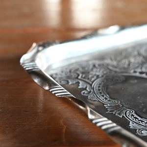 Tray / トレイ〈 プレート・シルバー・店舗什器・アンティーク・ヴィンテージ 〉1113636