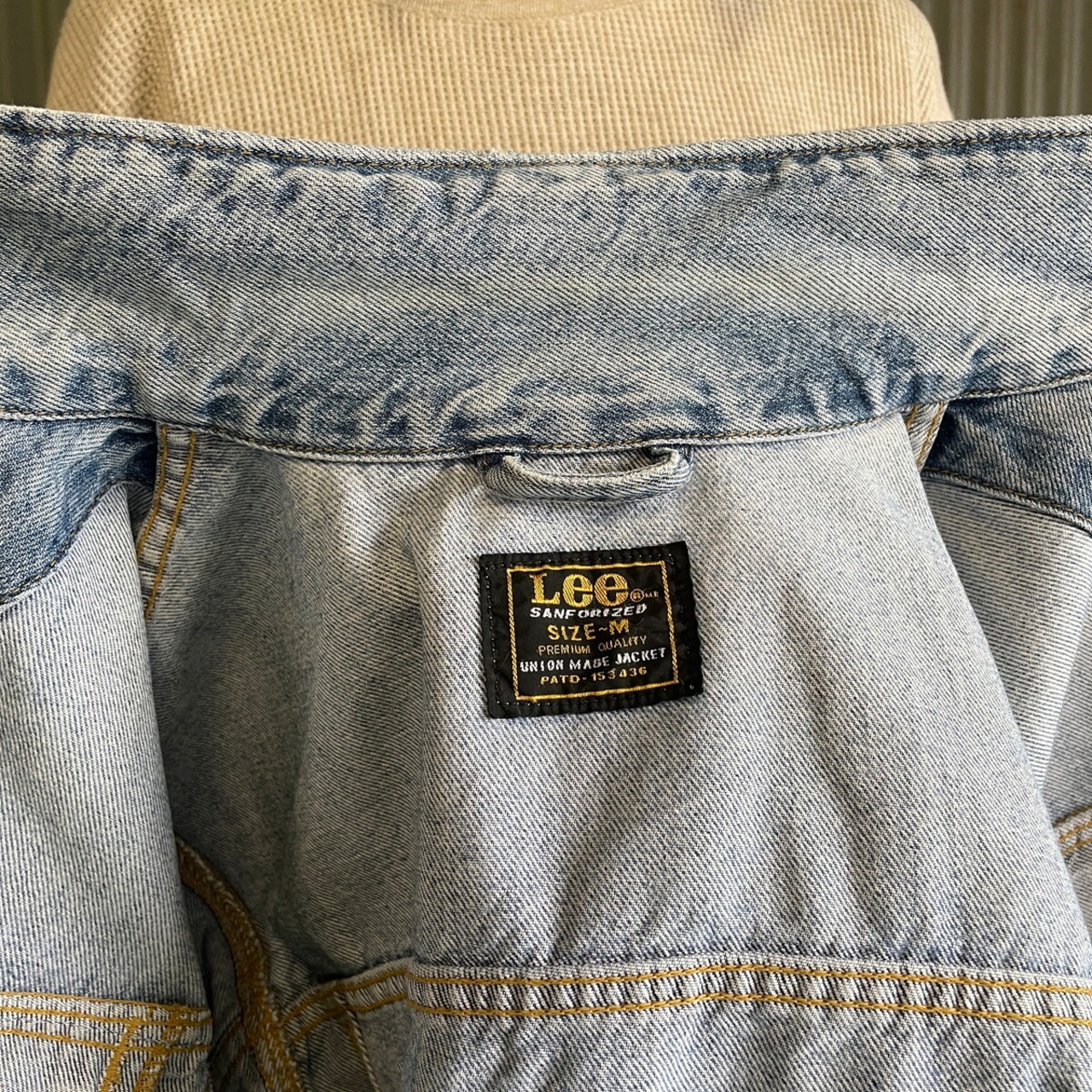 Lee リー SANFORIZED PATD-15346 RIDER JACKET デニムジャケット 