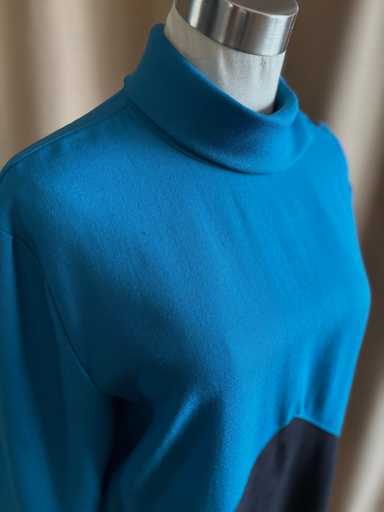 MADE IN U.S.A. bicolor design dress-5193-3