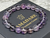 No.1495【SS】エレスチャルアメジストブレスレット