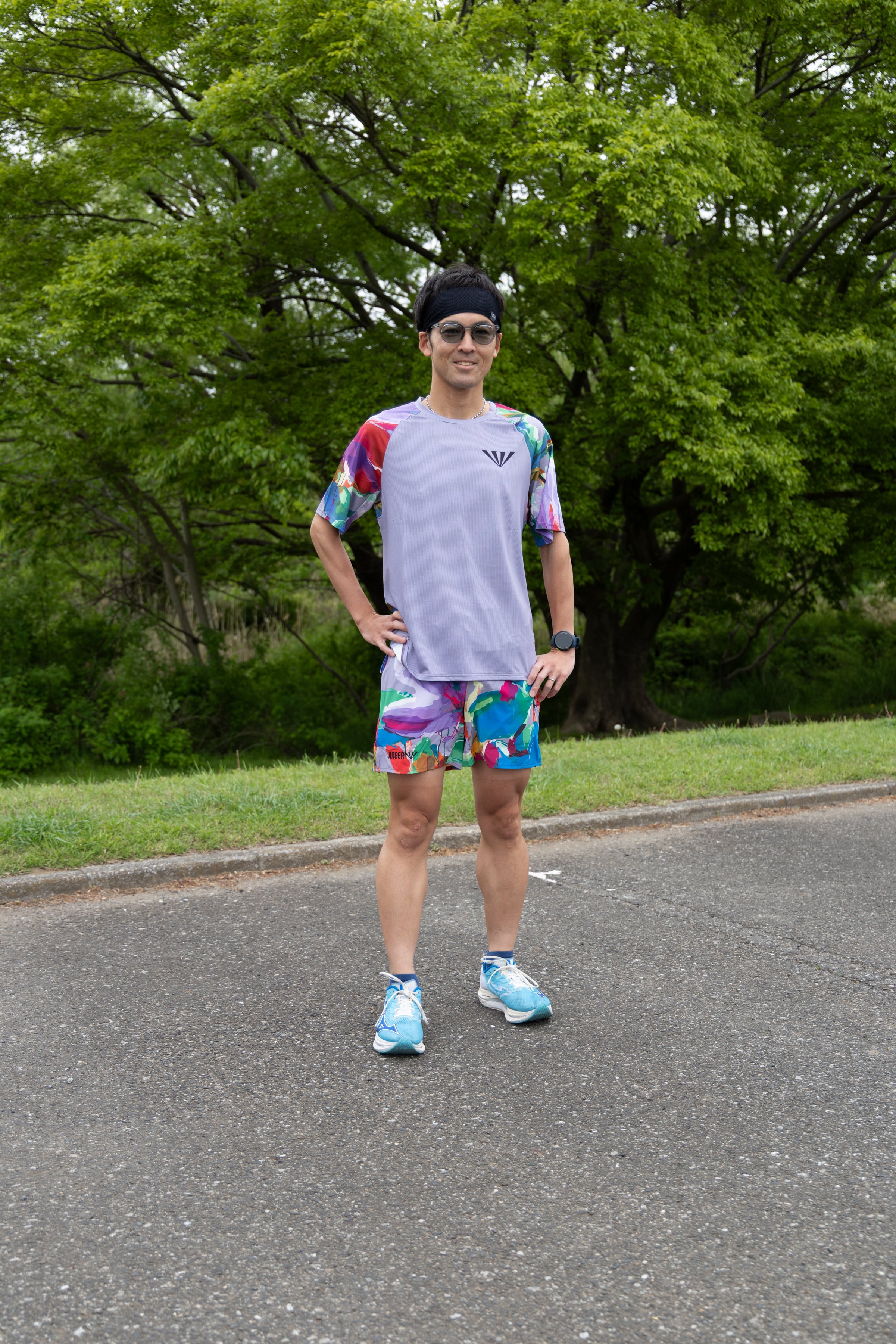 JINGER】ユニセックス ランニングTシャツ【J-1054/GRY】 | JINGER