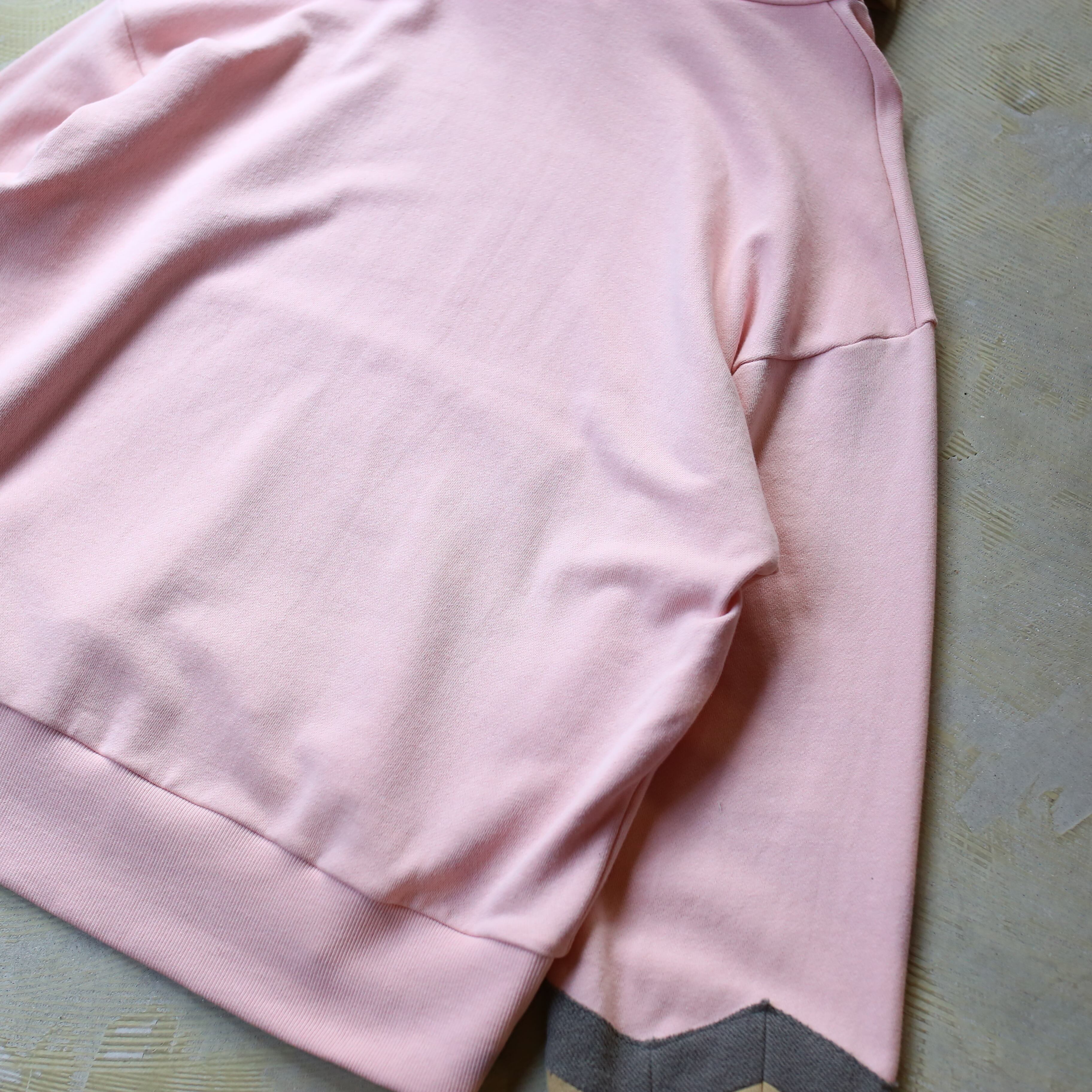KEITA MARUYAMA】BLOCK PATCHWORK SWEAT HOODIE / ケイタ マルヤマ