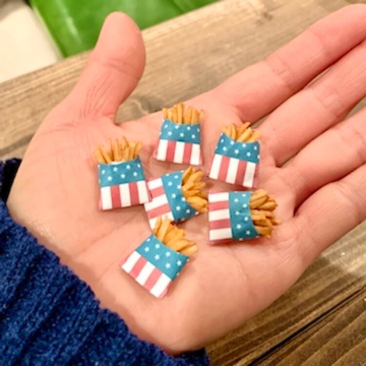⌘ ハンバーガー ⌘ ピアス | anzy