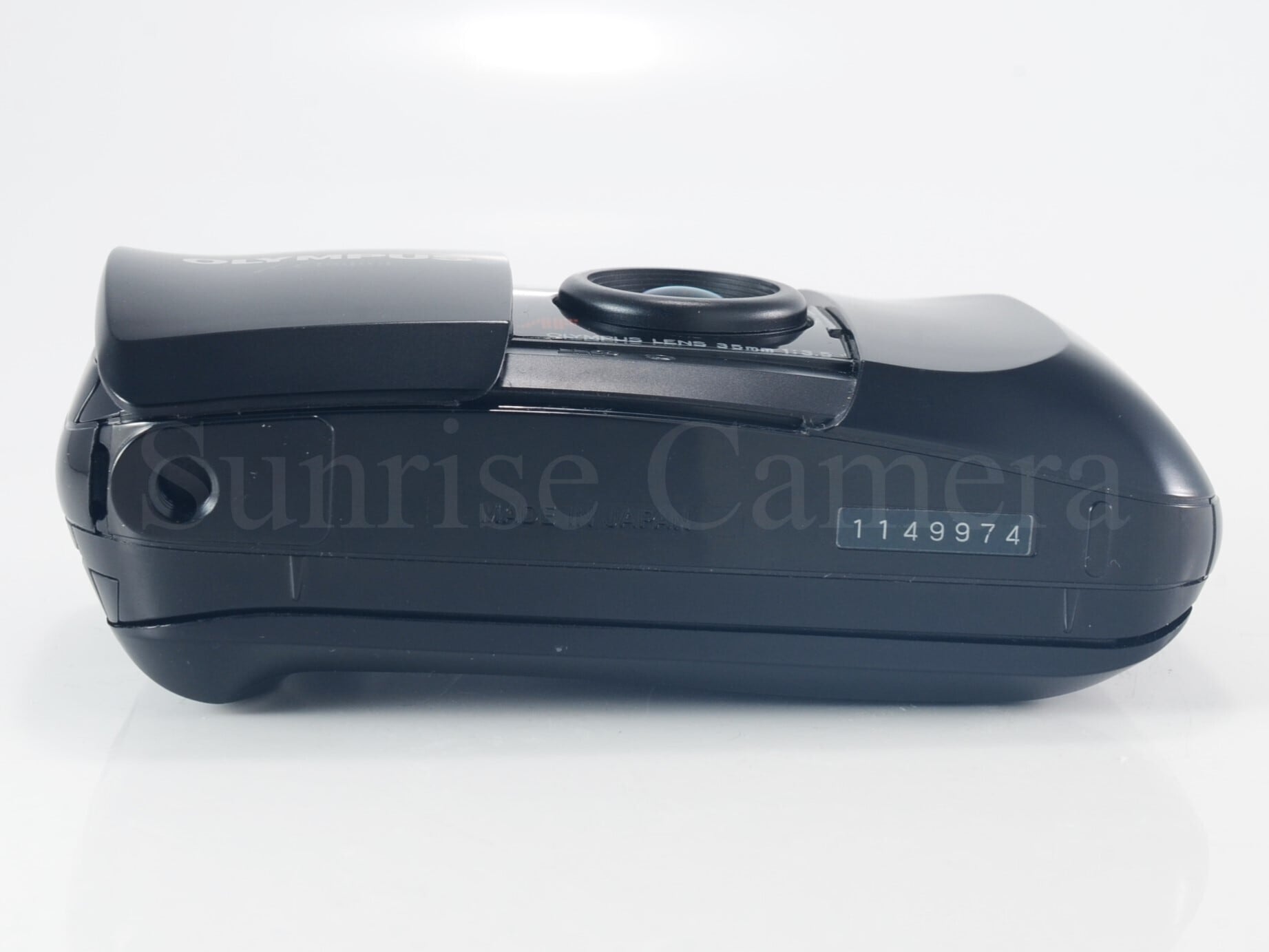 OLYMPUS μ 35ｍｍ F3.5 コンパクトフィルムカメラ 現状品 OLYMPUS μ ミュー 初代 ブラック / 35mm F3.5 フィルムコンパクト
