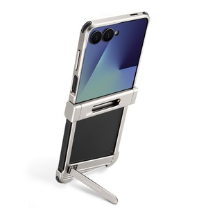 ◆Galaxy Z Flip 7◆ Stick Stand Aluminum Bumper Phone Case / スティック スタンド アルミニウム バンパー スマホケース