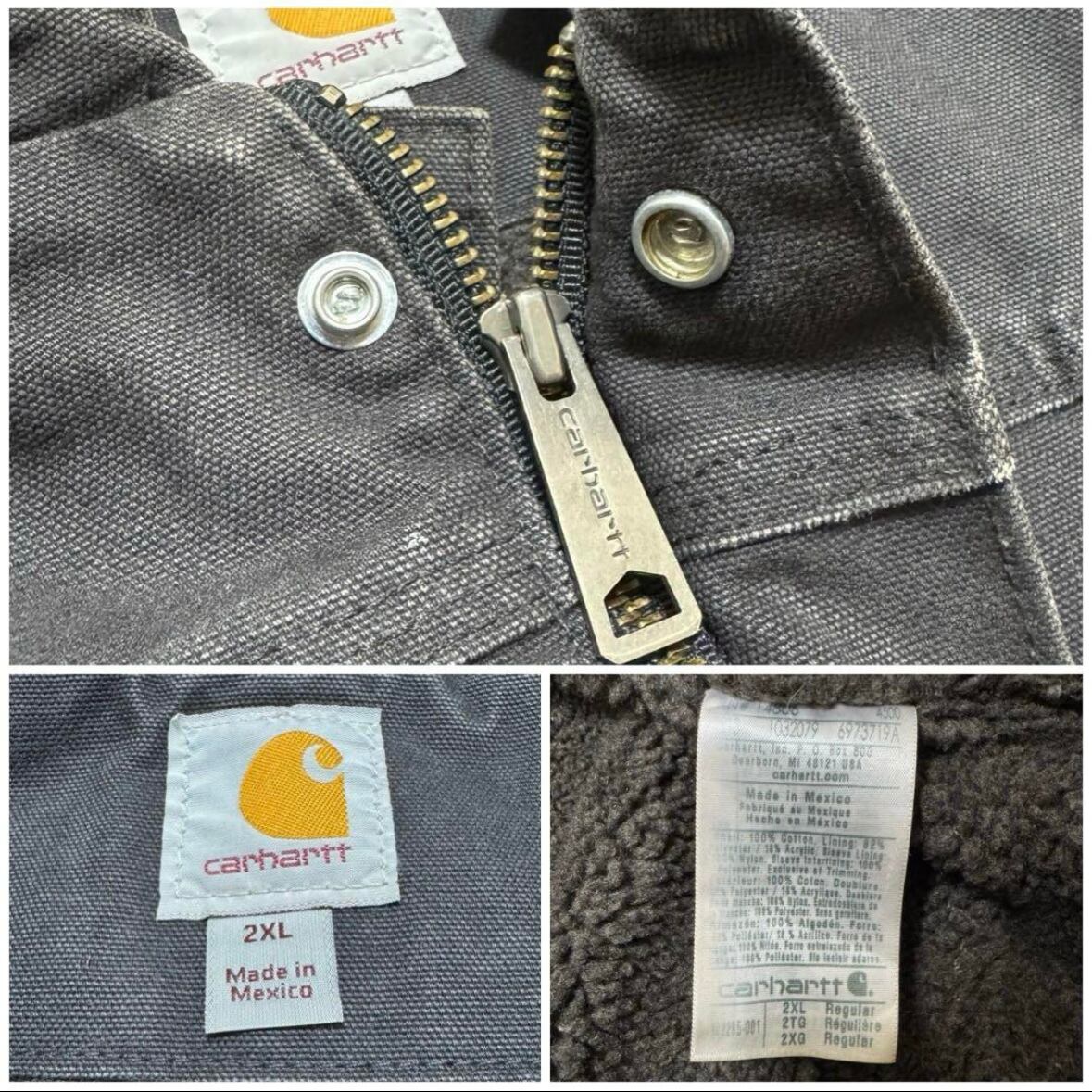 Carhartt バートレットジャケット サンドストーン ボア フード 茶 Carhartt（カーハート） 【Carhartt】J284 サンドストーン フード