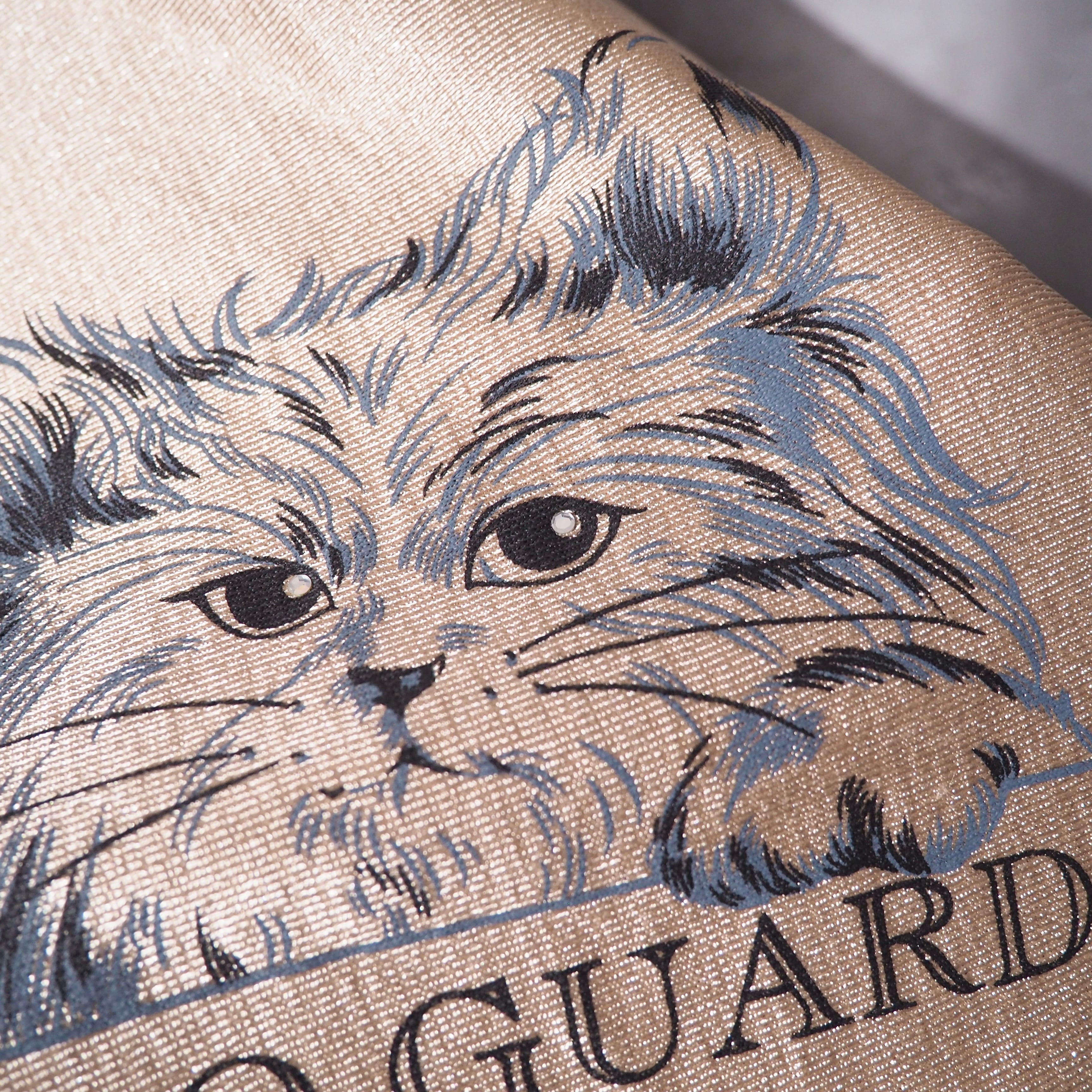 1990s " Pretty Cat " Nihil Face printed vintage Long sleeve Tee