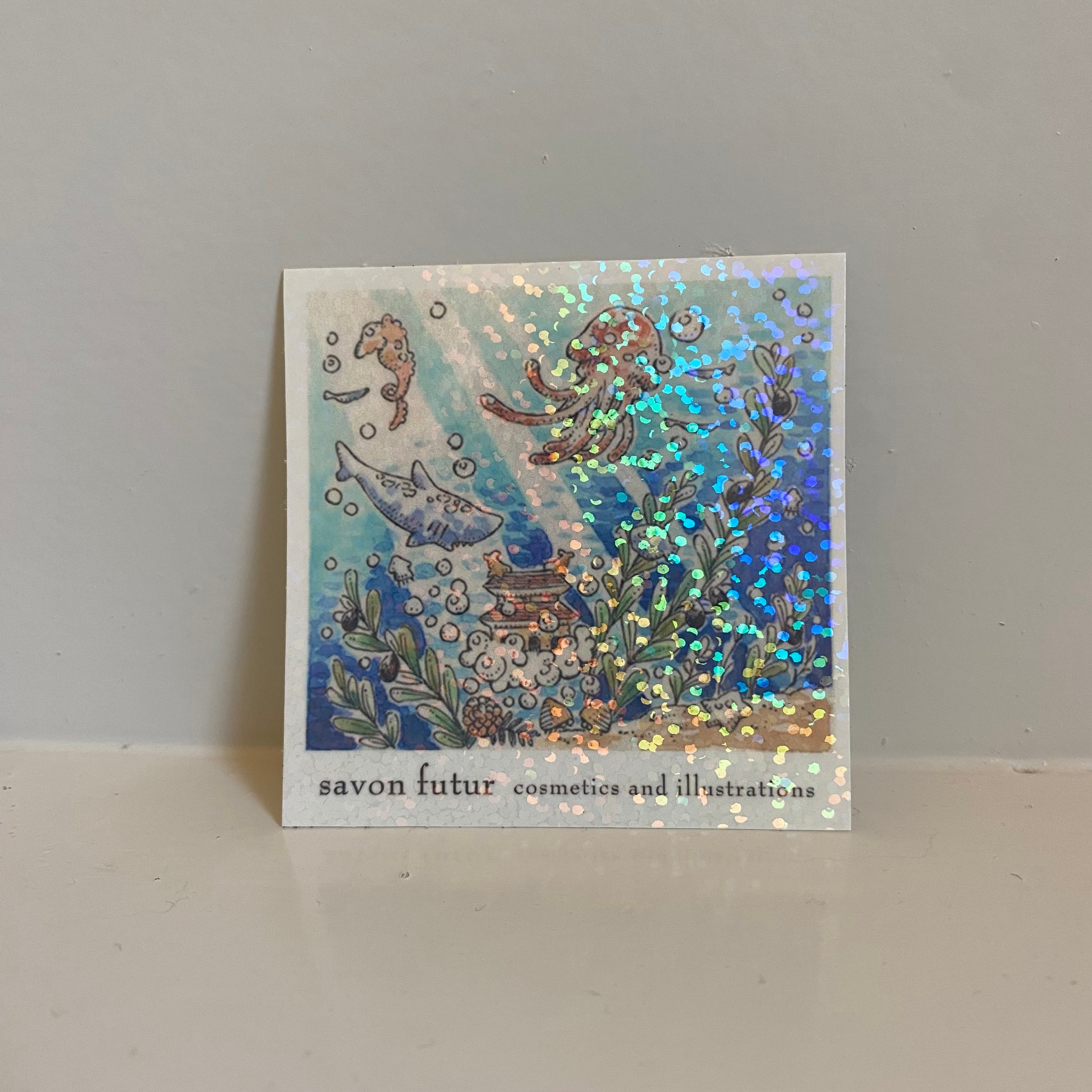 ステッカーシール / 深海