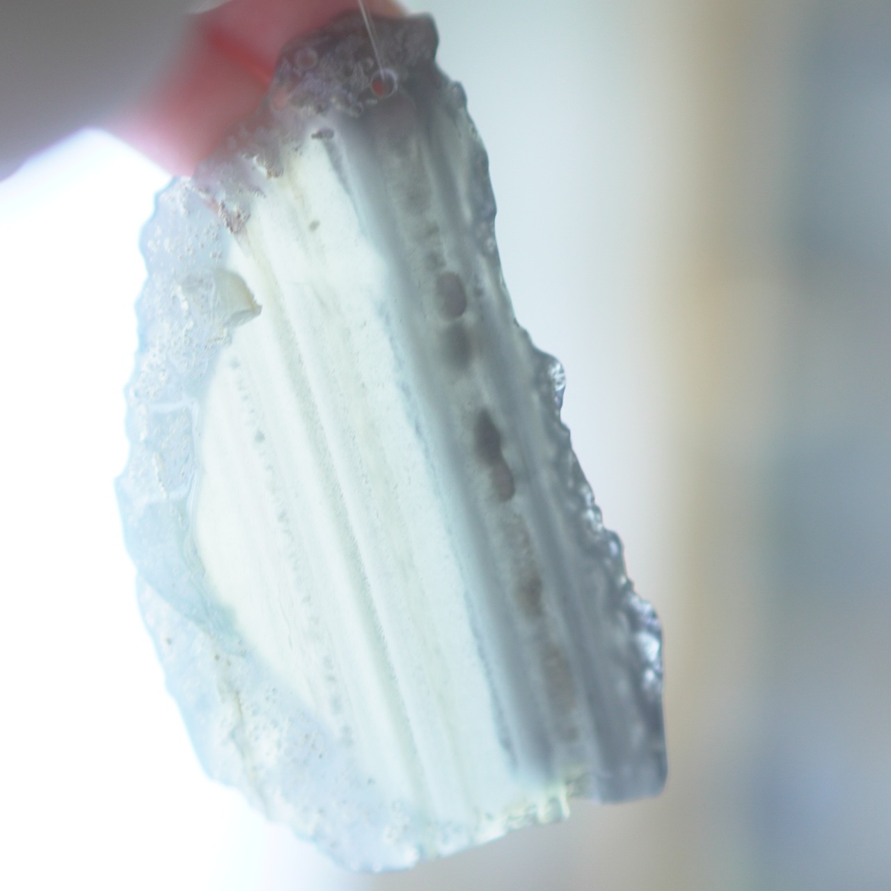 Lunar Eclipse 04 - アゲートヒーリングチャイム / Agate Sun Catcher Wind Chime 1048