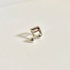 TREBLE CLEF  STUD EARRING 〜 ト音記号 スタッドピアス 〜