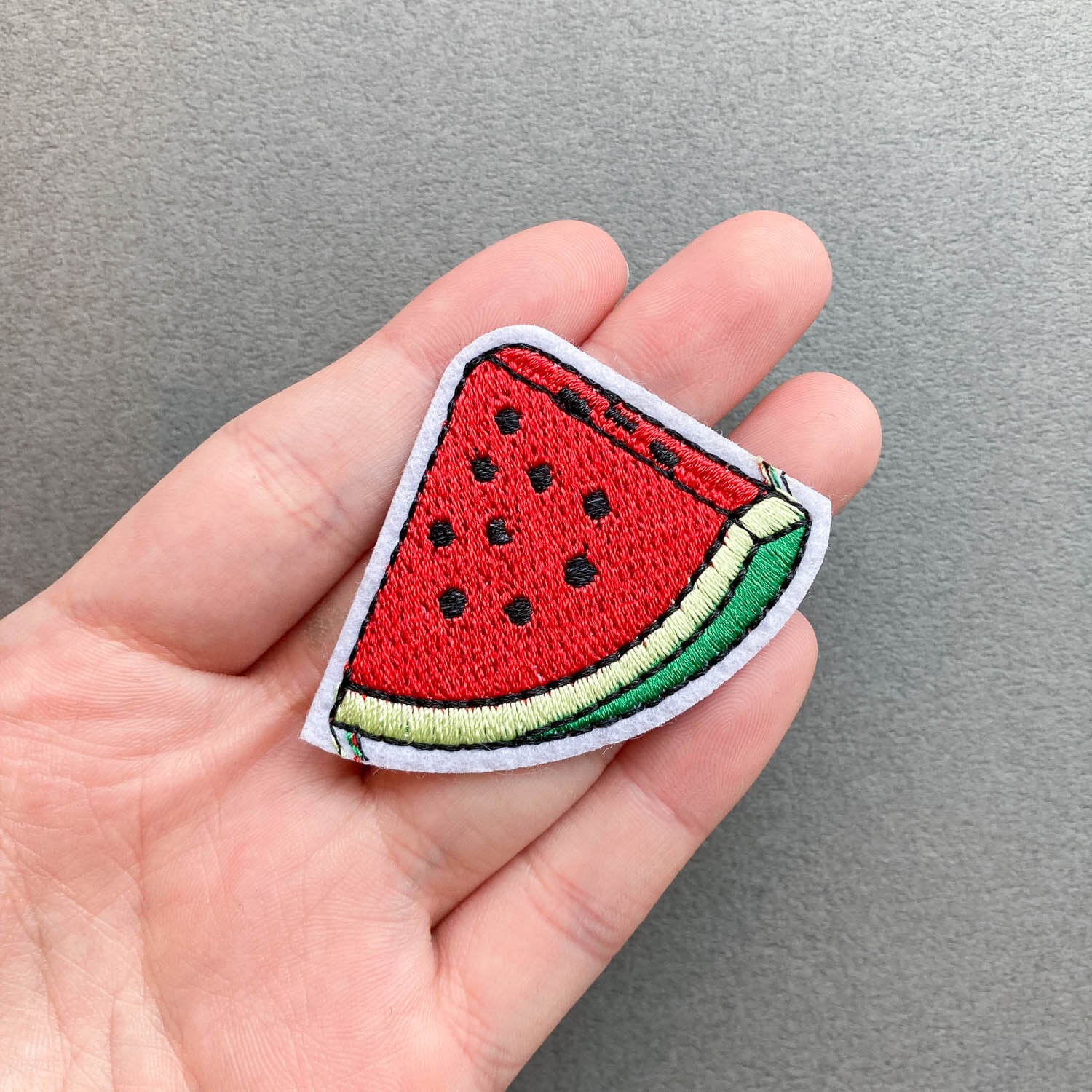 再入荷〉三角スイカワッペン | Dua-アクセサリーパーツショップ