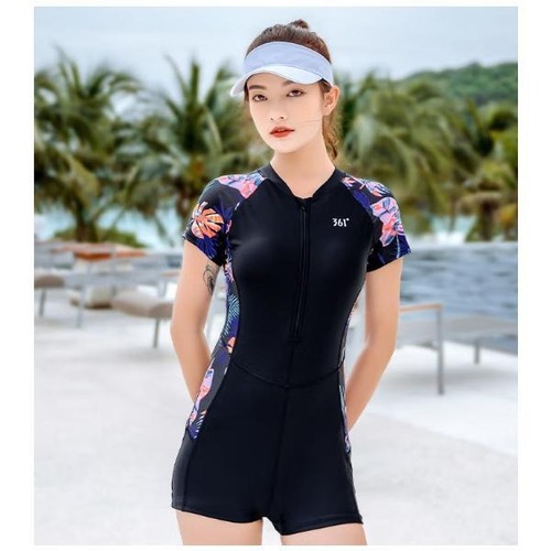 水着 レディース 女性用 フィットネス水着 ワンピース 半袖 スイムウェア 胸パット付き 体型カバー ママ 20代 30代 40代 50代 ジム 海 スポーツ スイミング