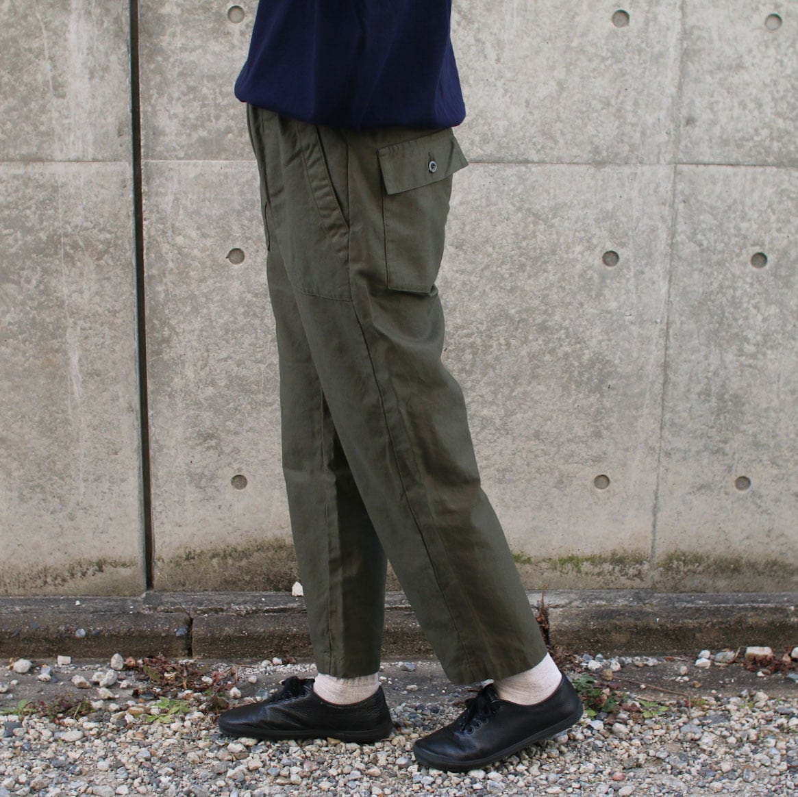 TRAVAIL MANUEL　バックサテン・ファティーグパンツ TRAVAIL MANUEL_バックサテンファティーグパンツ | Fuzzy Clothed