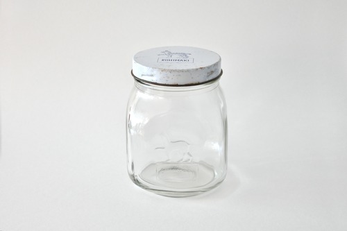 vintage RIIHIMÄKI glass jar  / ヴィンテージ リーヒマキ ガラス保存瓶